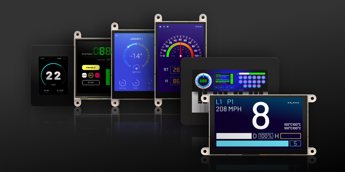 The gen4-ESP32 Range: Elevating Display Technology