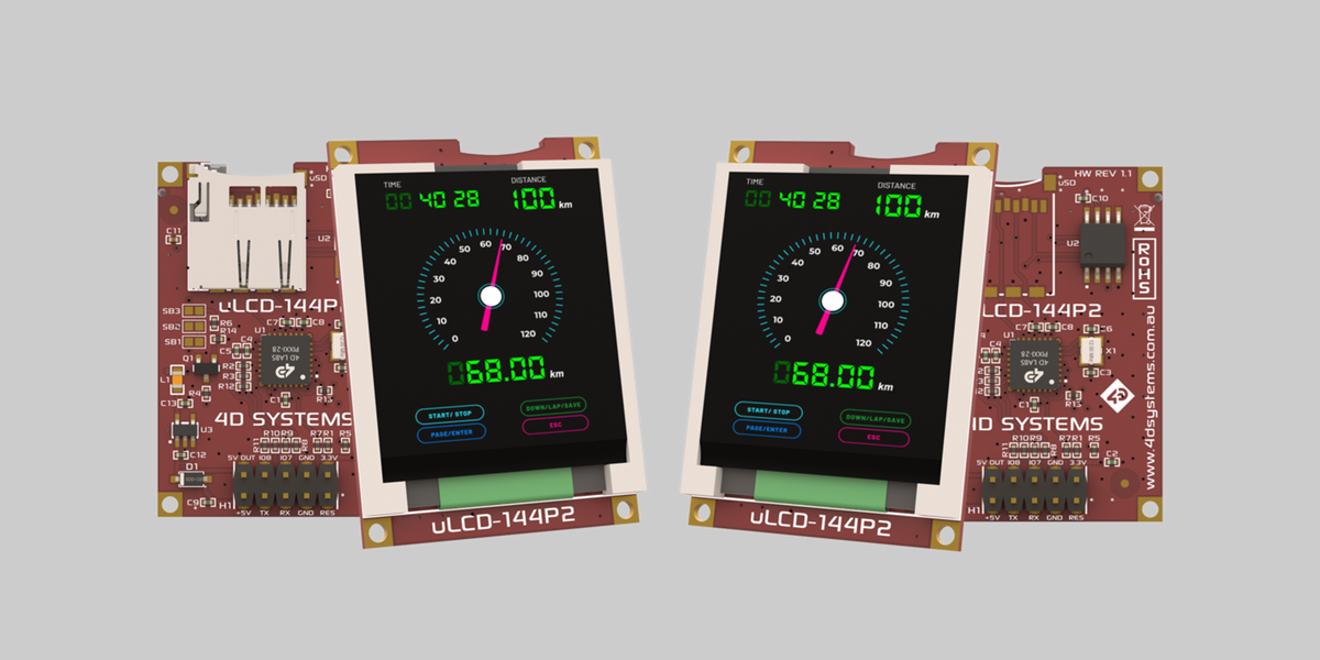 More Power, Same Size: The New uLCD-144-P2