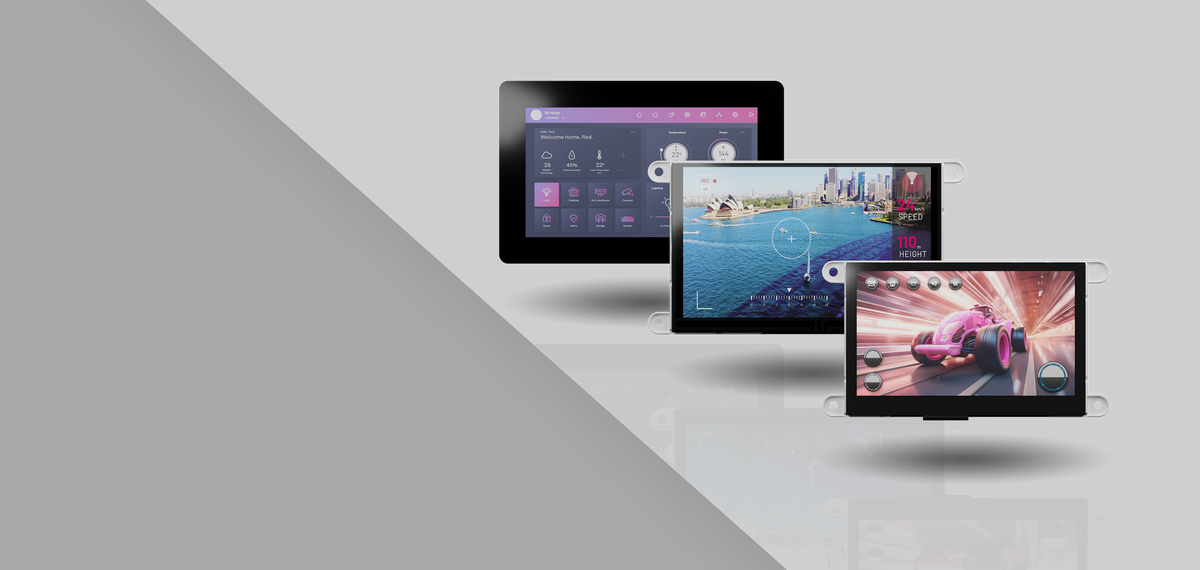 4D Systems intelligent HMI display modules for industrial embedded applications