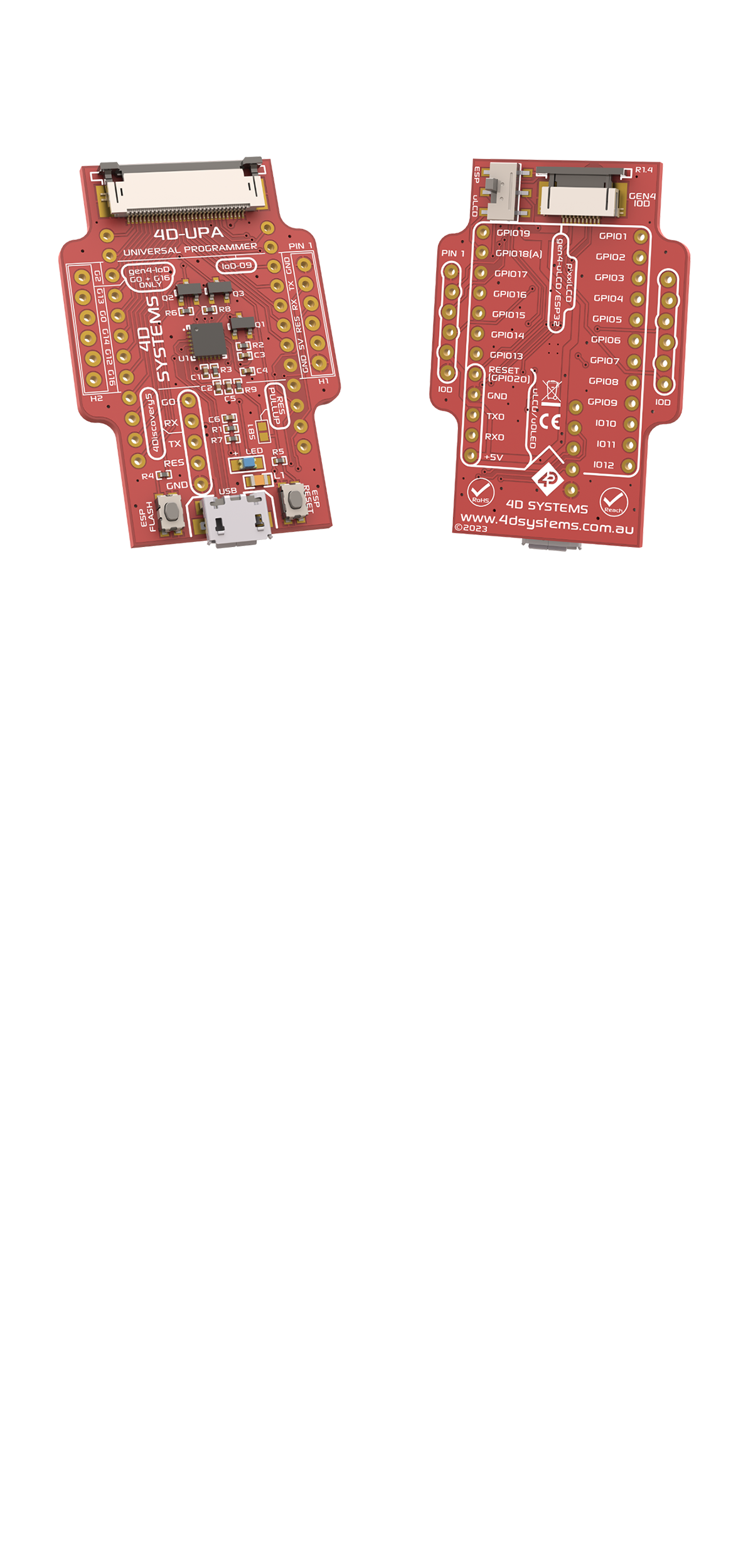 4D Systems 4D-UPA Universal Programmer Adaptor for intelligent display modules