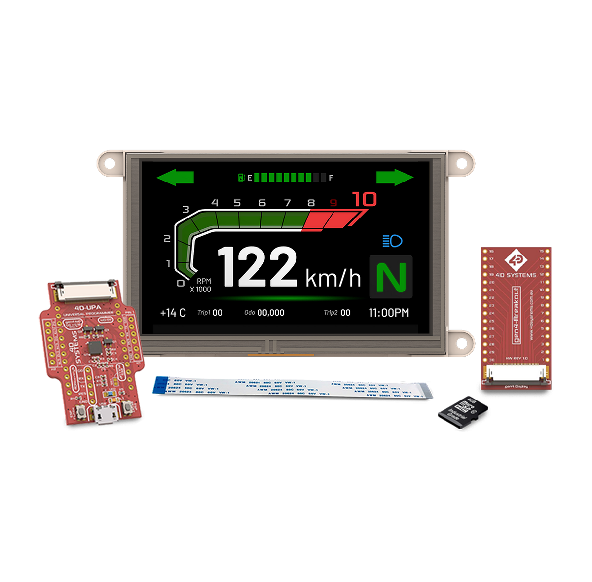 gen4-ESP32-50CT (Speedometer UI) Kit (Test product)