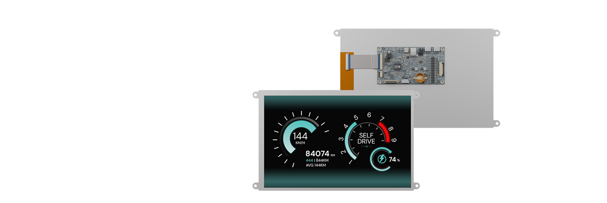 4D Systems embedded display solutions for automotive HMI applications