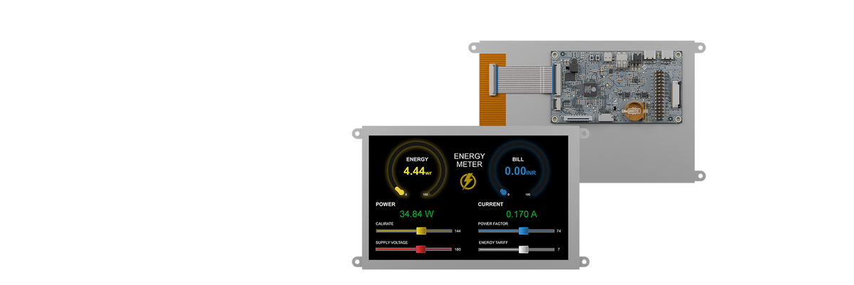 4D Systems embedded display solutions for industrial control HMI applications