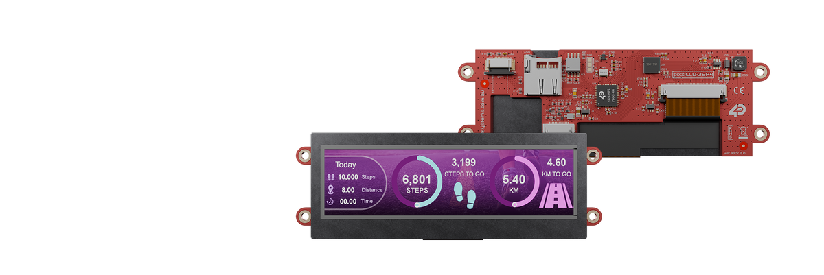 4D Systems embedded display solutions for lifestyle technology HMI applications