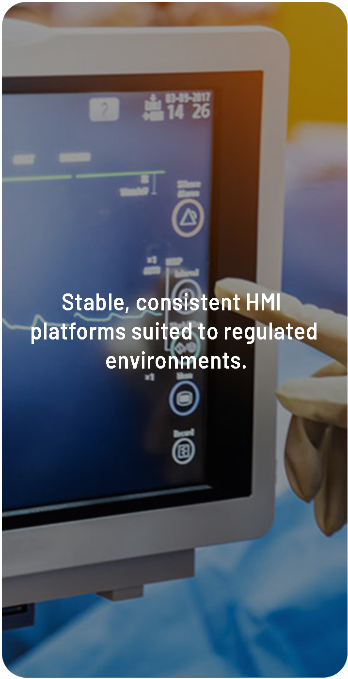 Medical applications using 4D Systems display solutions