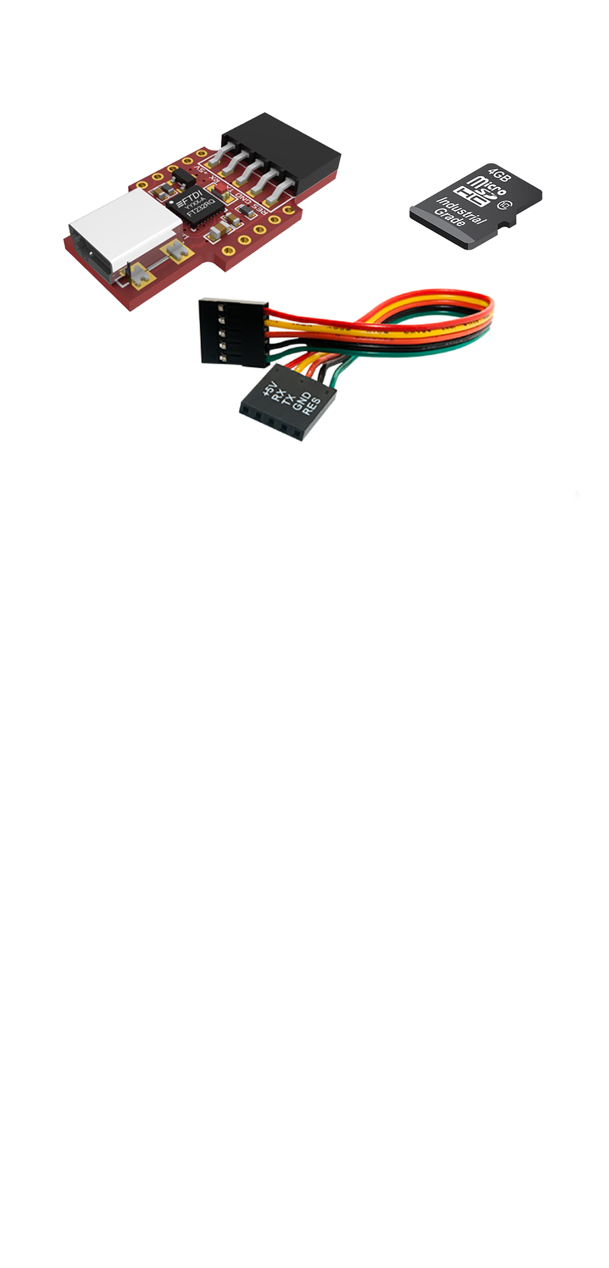 4D Systems microLCD Starter Kit for intelligent display module development