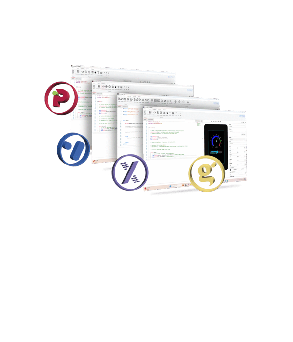 4D Systems Workshop5 software development environment for intelligent displays