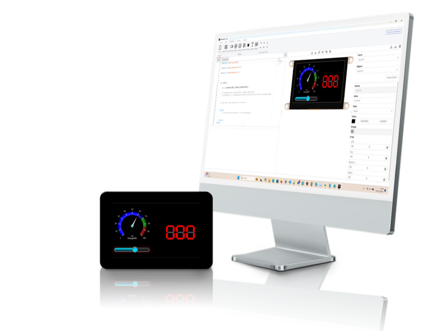 4D Systems Workshop5 UI for embedded user interface development