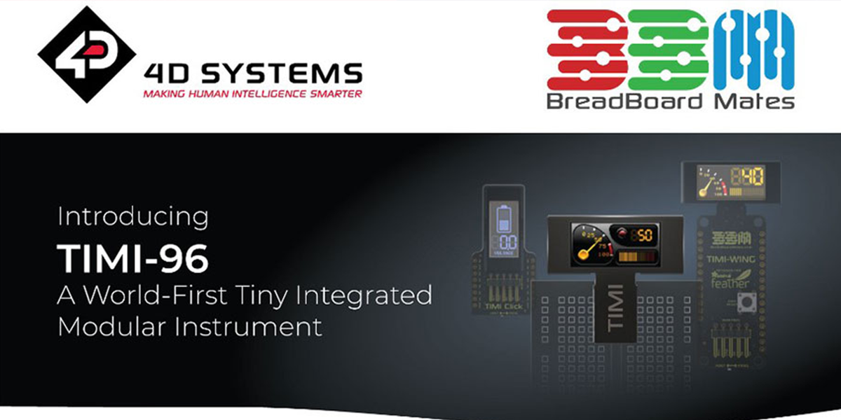 4D SYSTEMS Launches Technology Partnership with new venture BreadBoard Mates