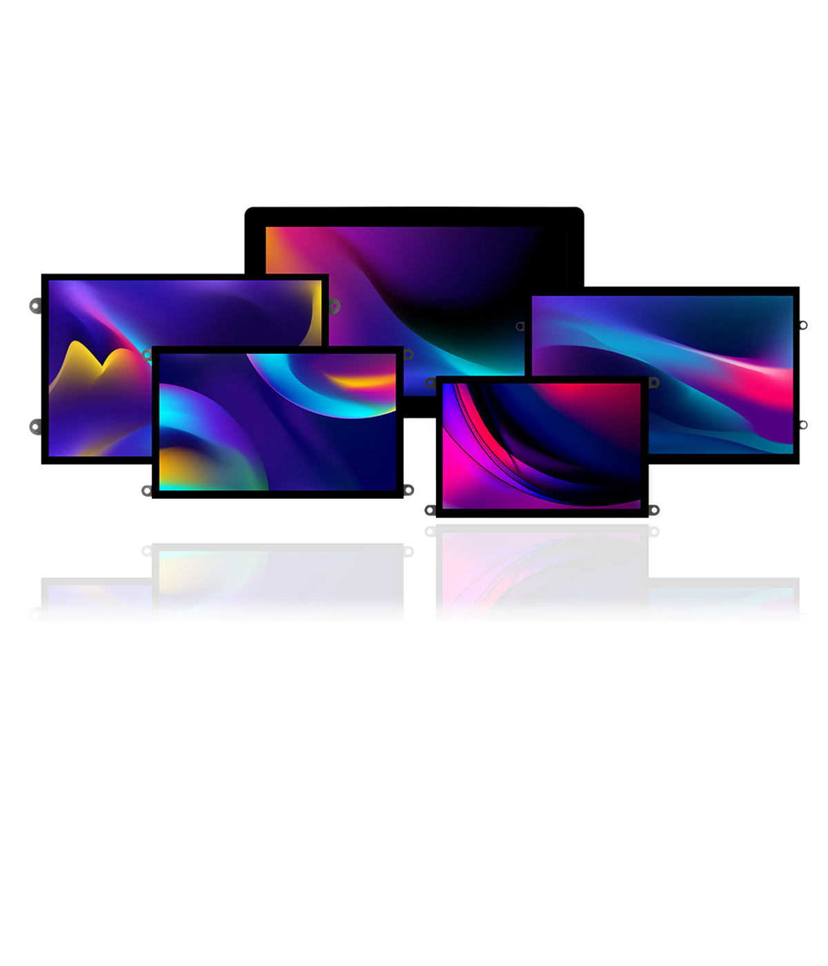 4D Systems 4DHDMI display modules with HDMI input and touchscreen options