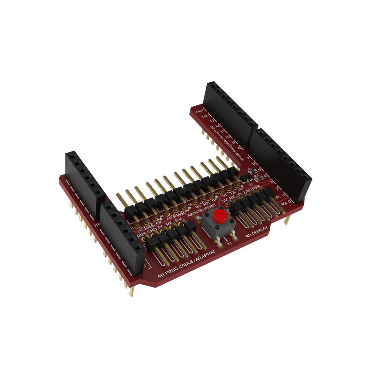 4D Arduino Adaptor Shield II