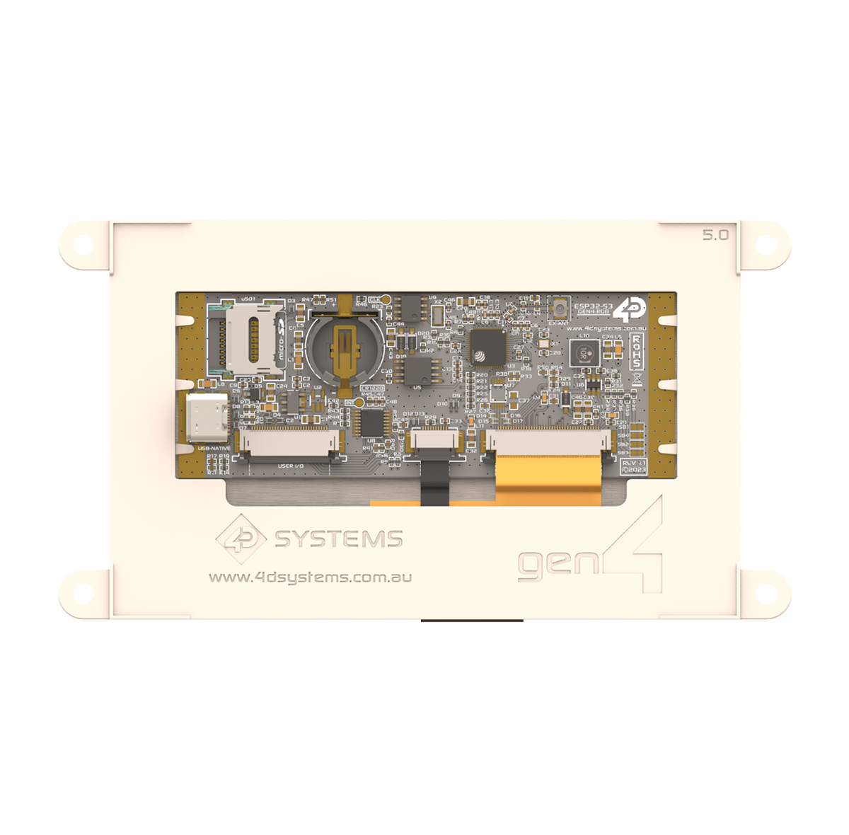 gen4-ESP32-50CT (Speedometer UI) Test product