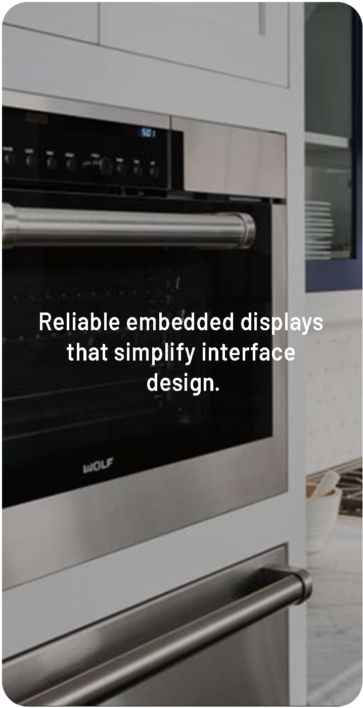 Appliance industry using 4D Systems display solutions