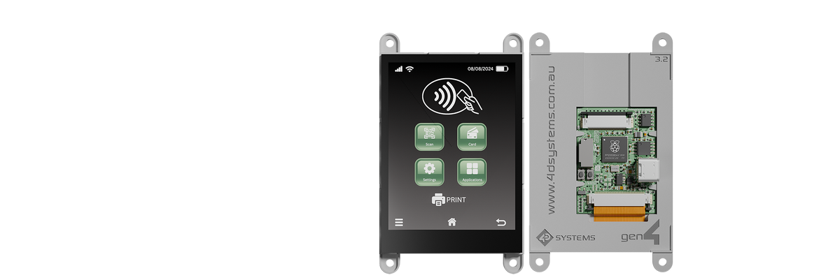 4D Systems embedded display solutions for transportation HMI applications