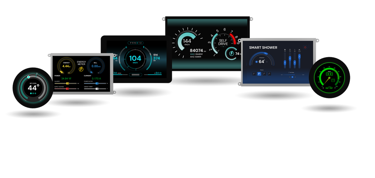 4D Systems ESP32-P4 intelligent display range for embedded HMI applications