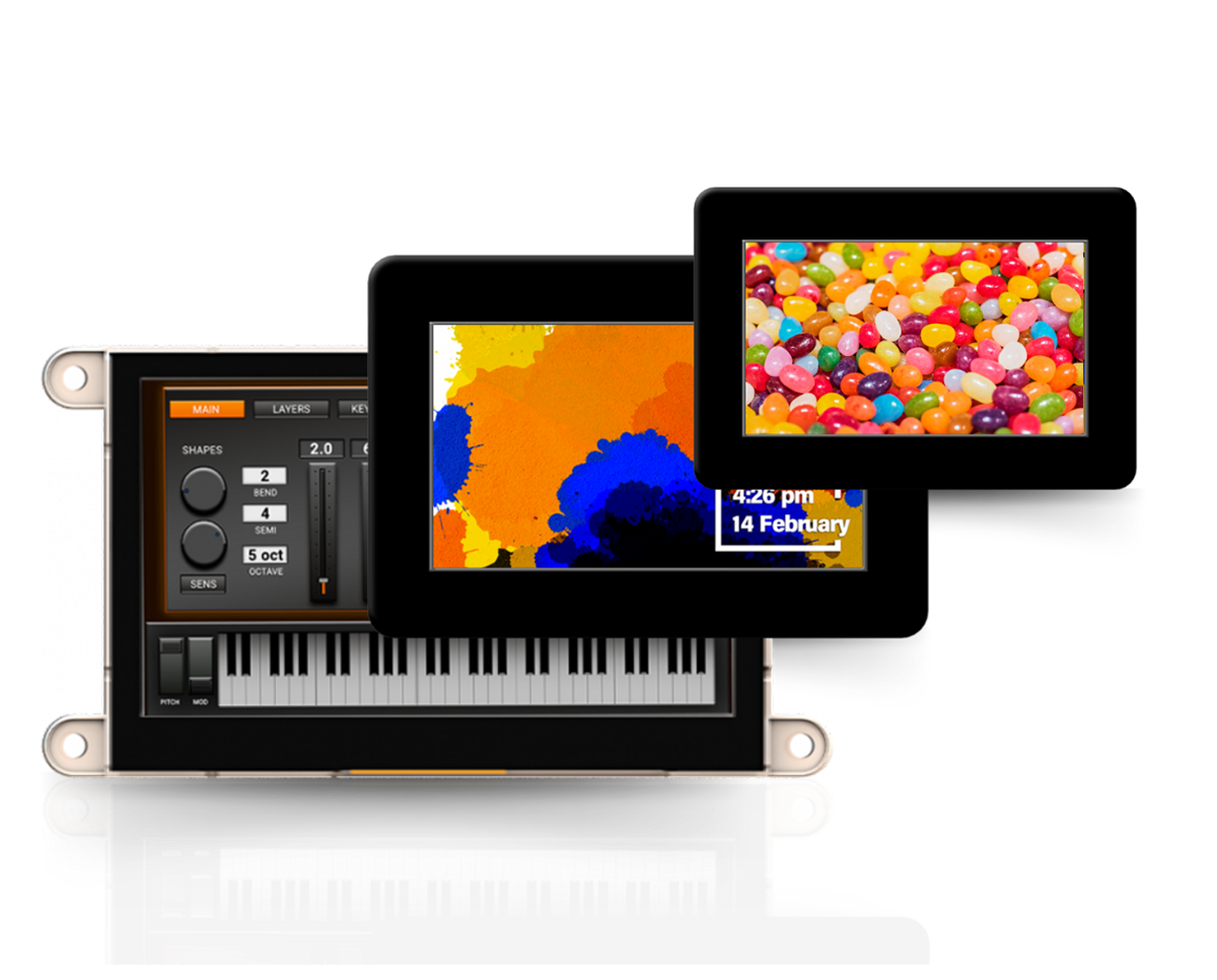 gen4-FT81x Series intelligent display modules