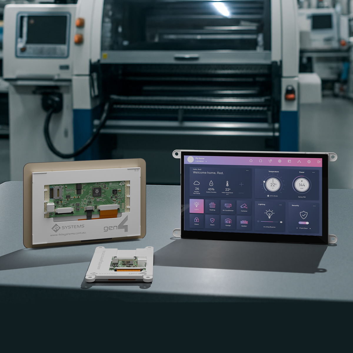 4D Systems global distribution network supporting engineers worldwide