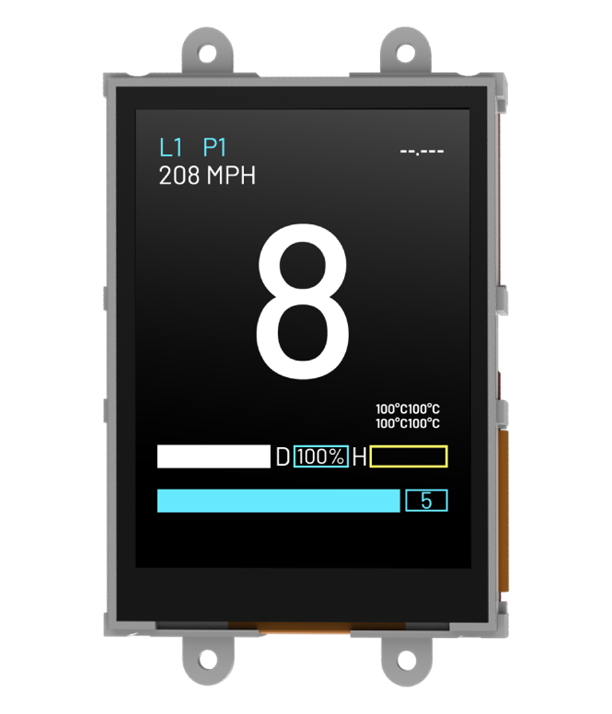 microLCD 2.8"