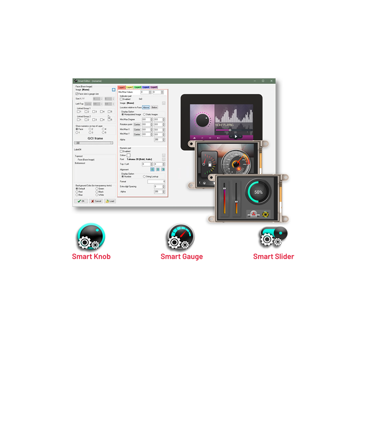 4D Systems Workshop4 PRO UI interface for intelligent display development