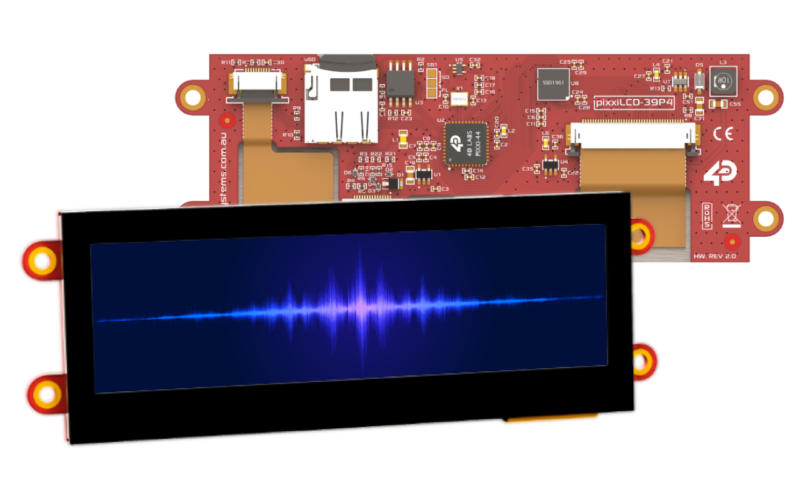 pixxiLCD Display Modules 4D Systems