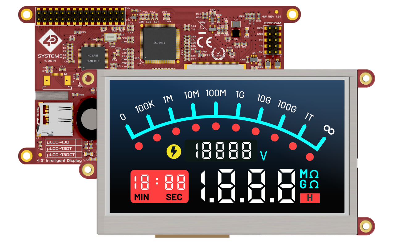 uLCD Arduino Kits – 4D Systems