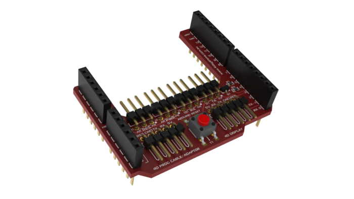 4D Arduino Adaptor Shield II