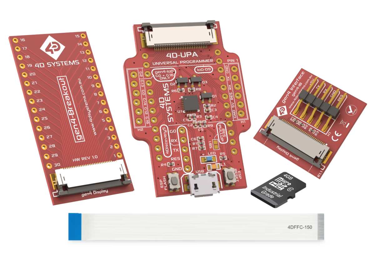 gen4-uLCD Starter Kit – 4D Systems